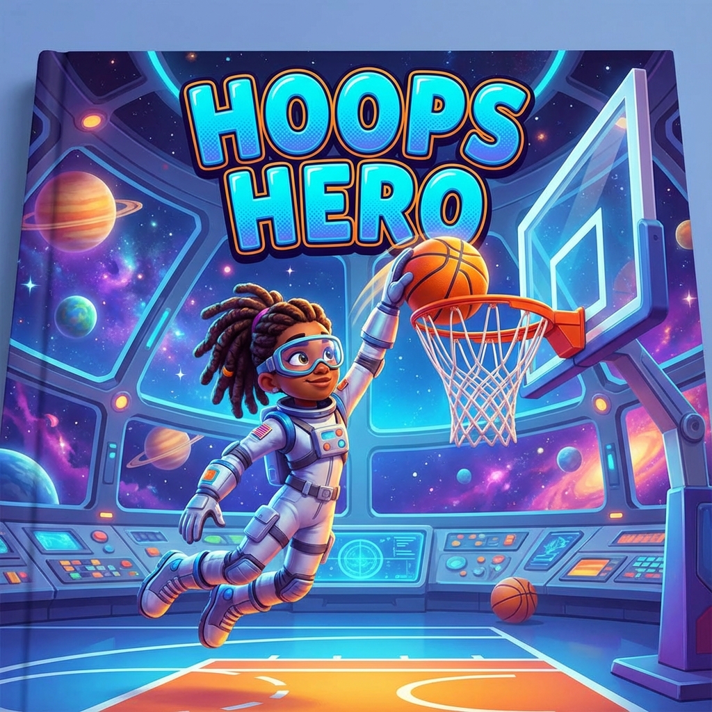 Hoops Hero - Personalized Basketball Book