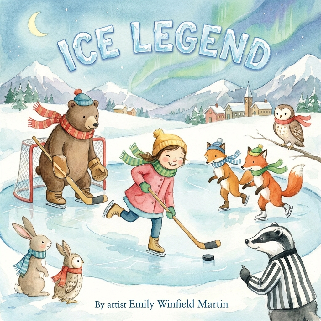 Ice Legend - Personalized Hockey Book